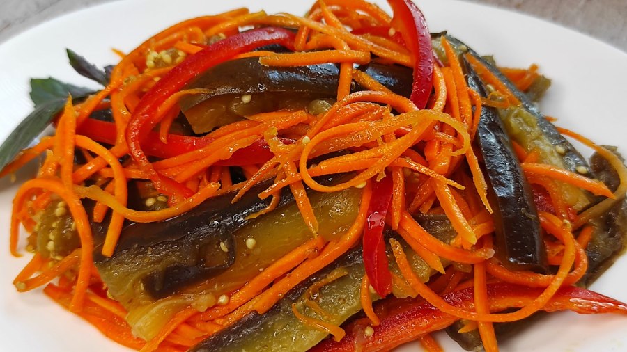 Баклажаны маринованные по корейски