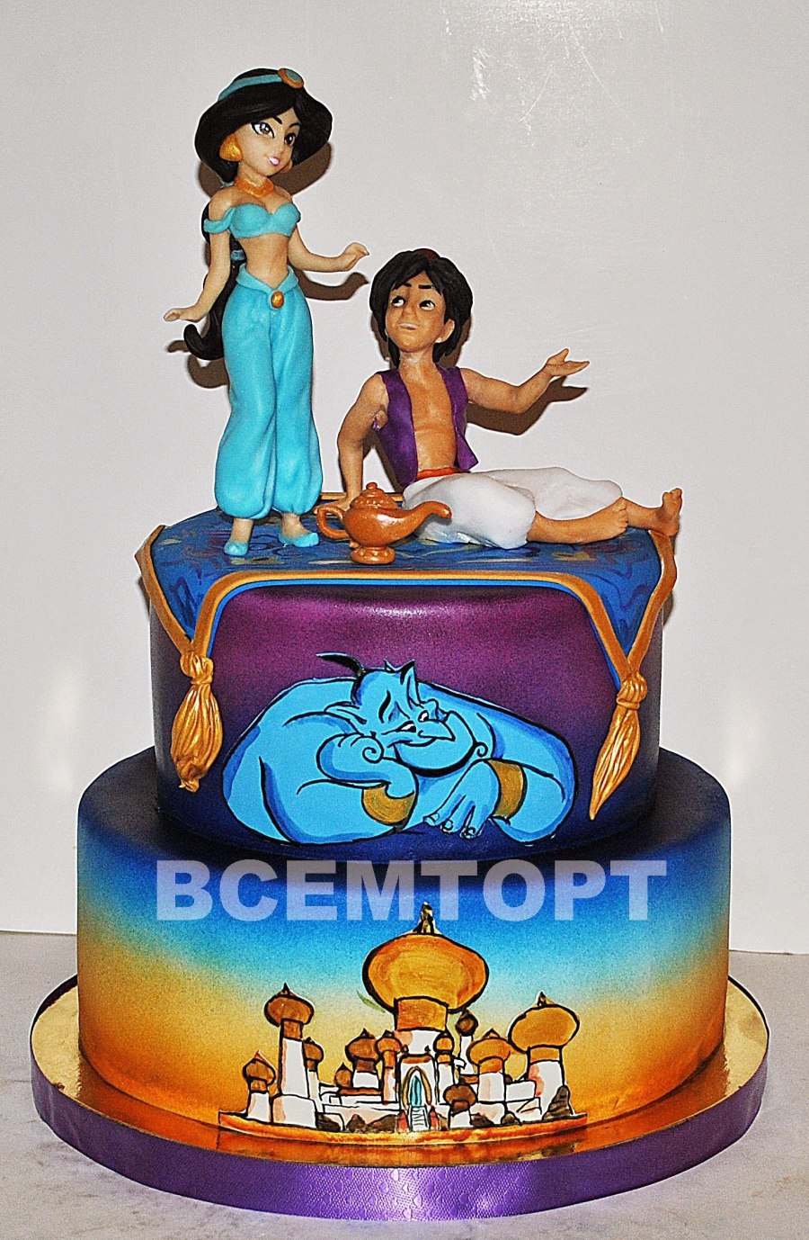 Торт алладин Винни пух