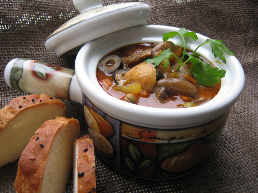 Солянка грибная сборная