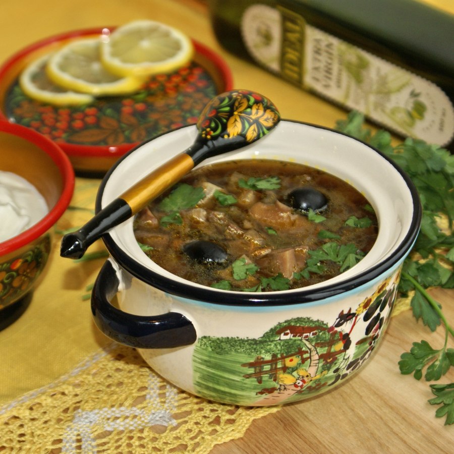 Солянка тушеная капуста