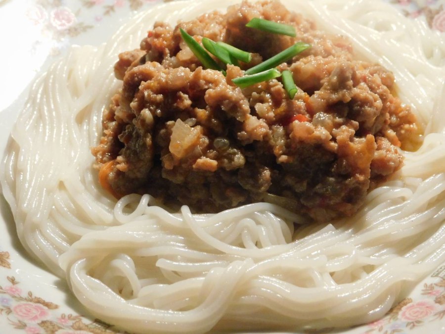 Паста с рисом