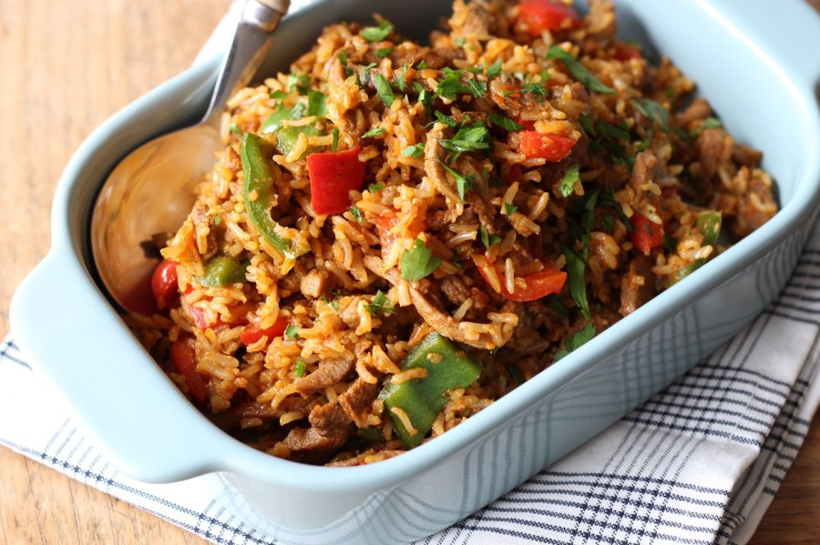Рис с макаронами