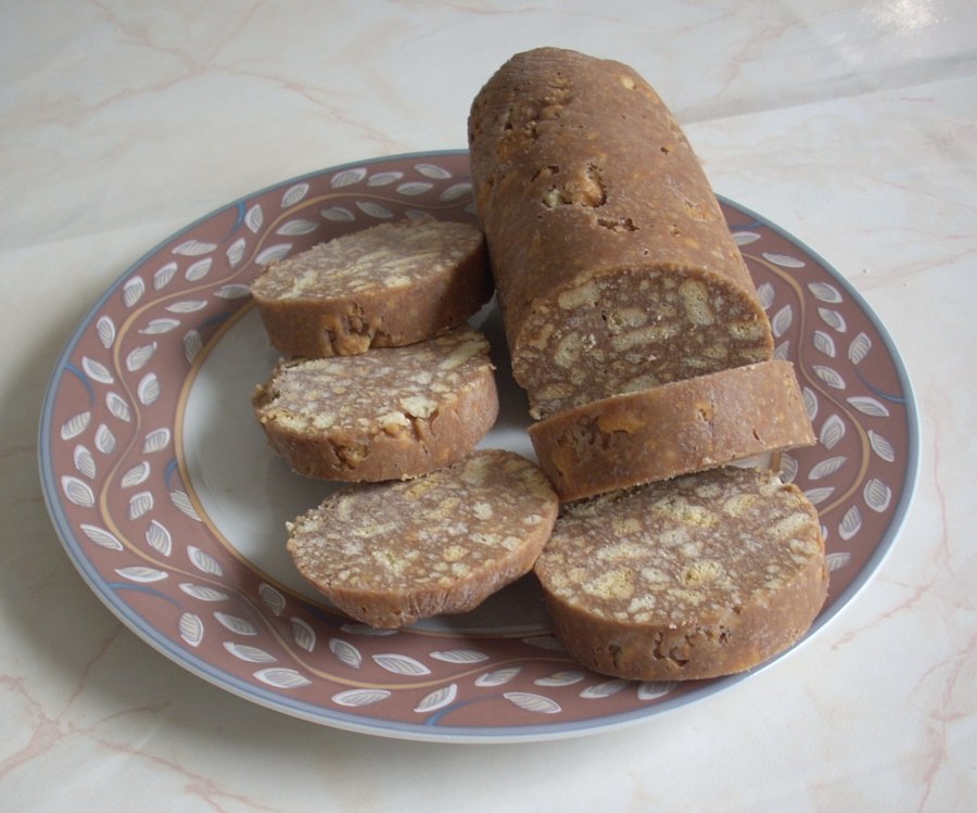 Шоколадная колбаса