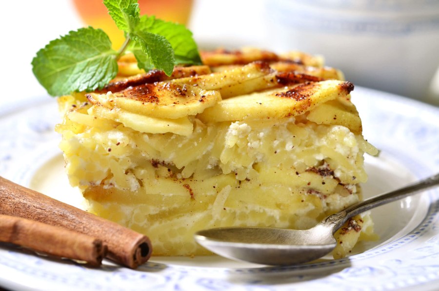 Макаронник с яйцом