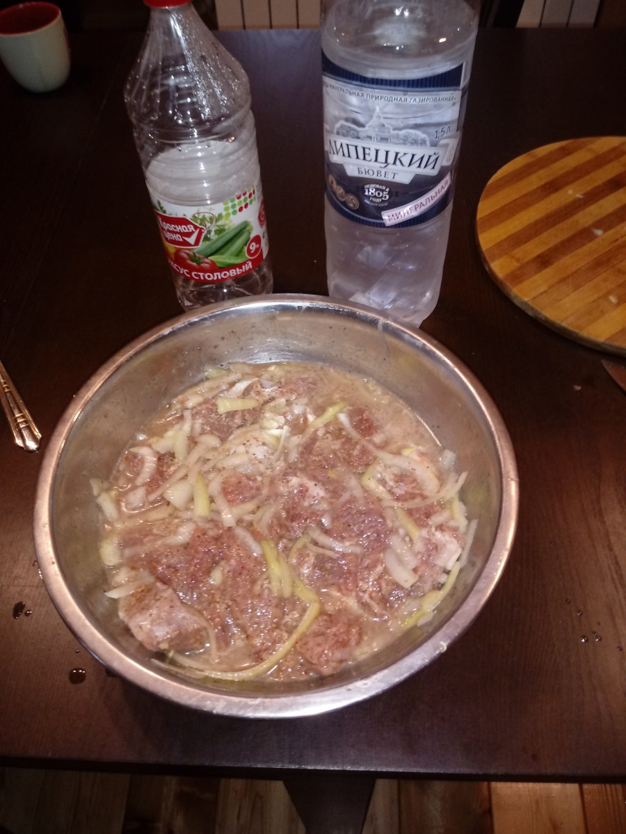 Шашлык на минералке