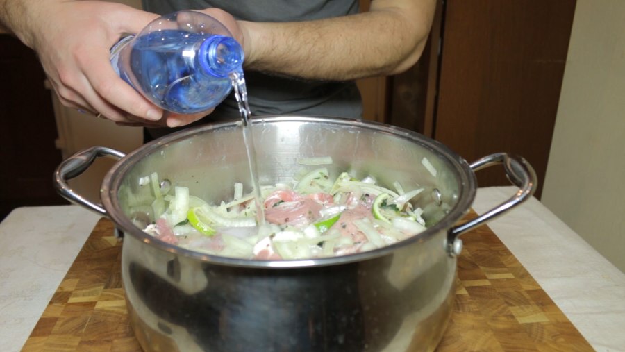 Маринад для шашлыка из свинины на минералке