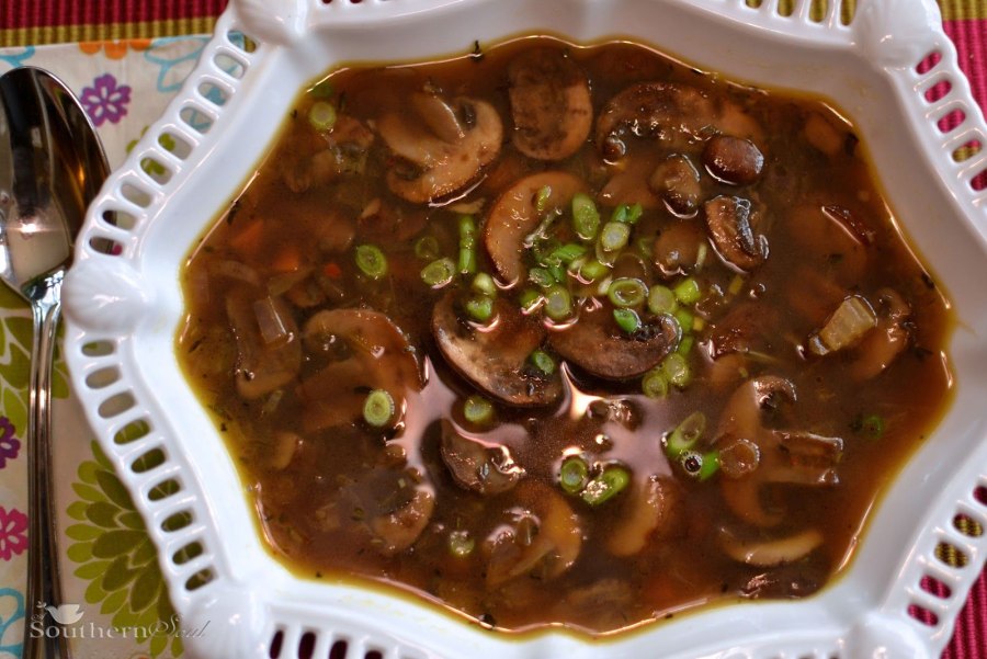 Монастырская кухня грибной суп