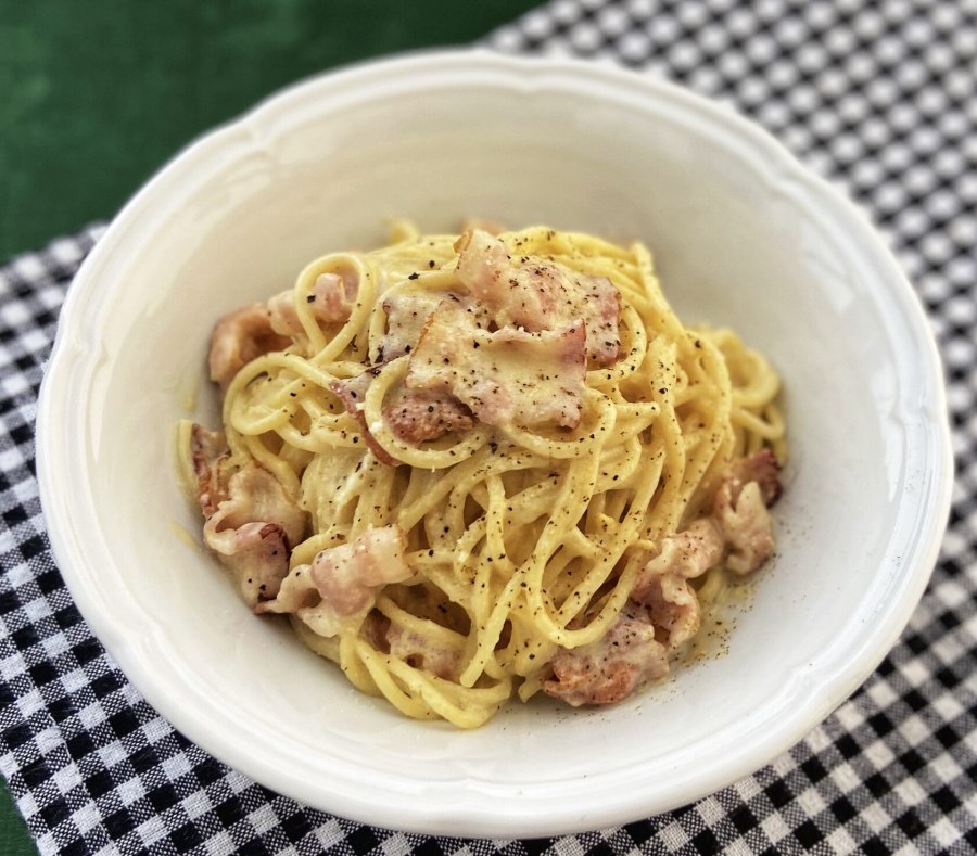Паста карбонара «pasta alla Carbonara»