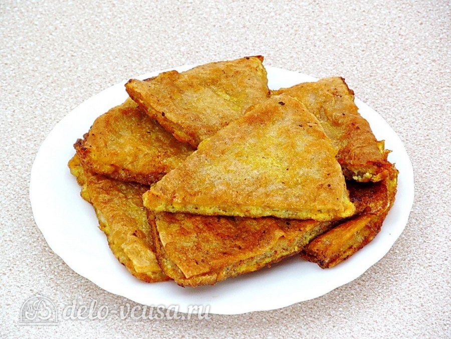 Вафли с фаршем