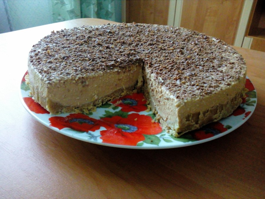 Пирог из творога и сгущенки