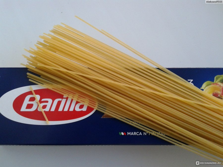 Паста Barilla спагеттини 500г.