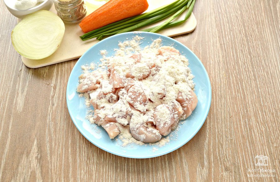 Соус из сметаны для курицы