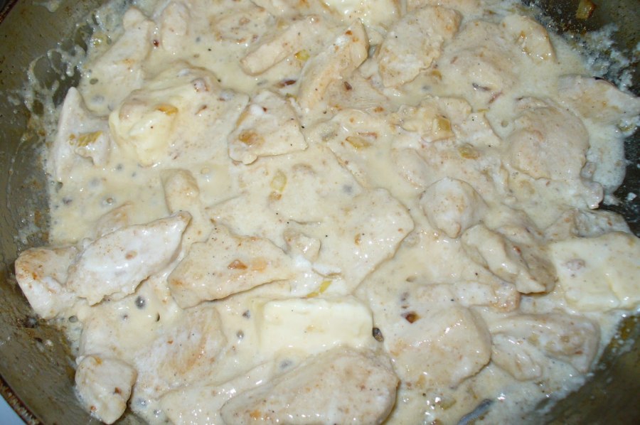 Подлива из куриной грудки