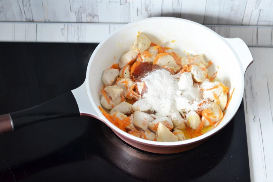 Подлив из куриного филе