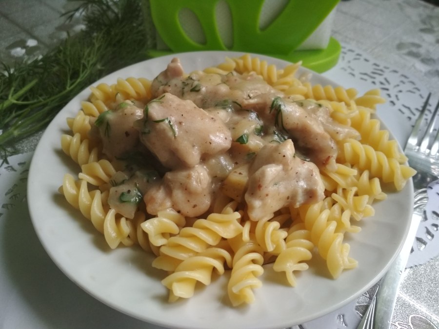 Подлива из куриного филе