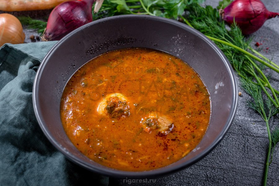 Грузинская кухня суп харчо