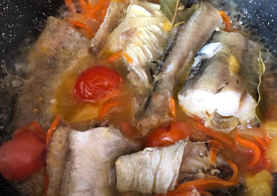 Вкусно рыба на сковороде