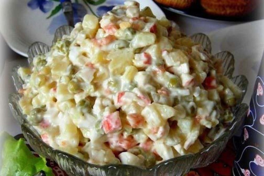 Салат кукуруза горошек корейская морковь