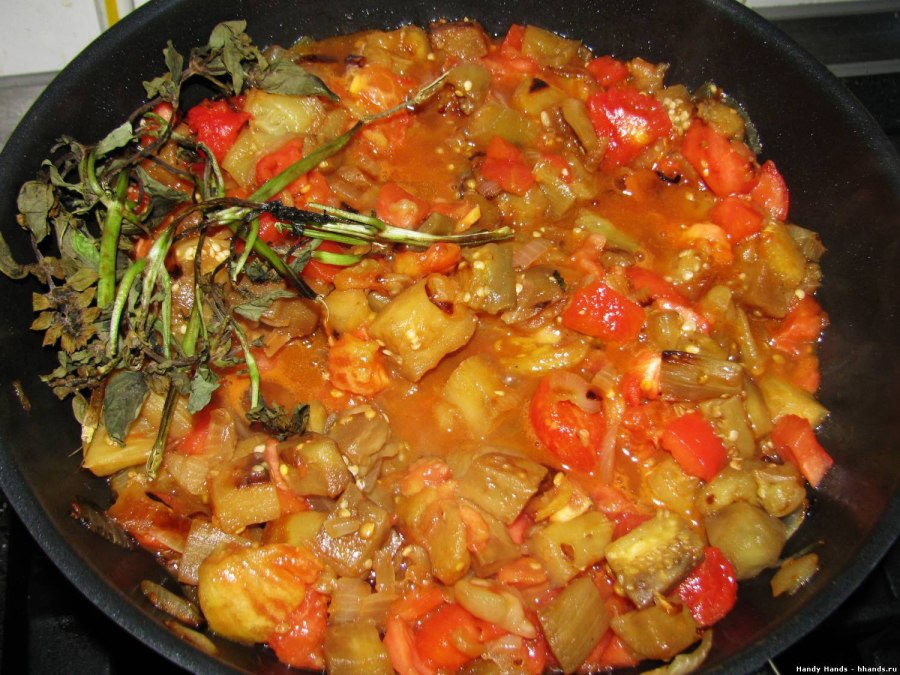 Запеканка с курицей и овощами