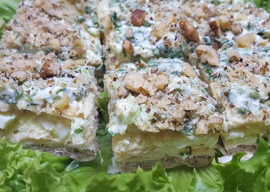Закуски с сайрой