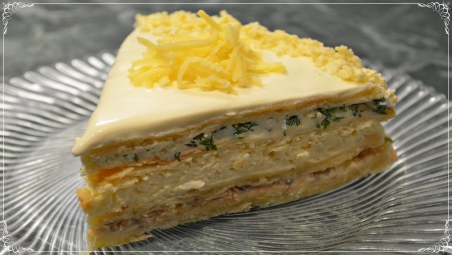 Закусочный торт «Наполеон» snack Cake "