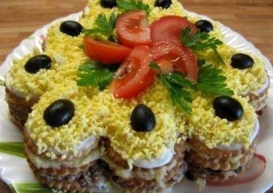 Коржи для рыбного пирога