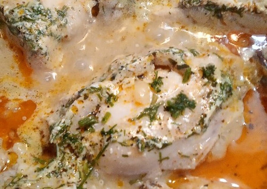 Куриные бедра с грибами