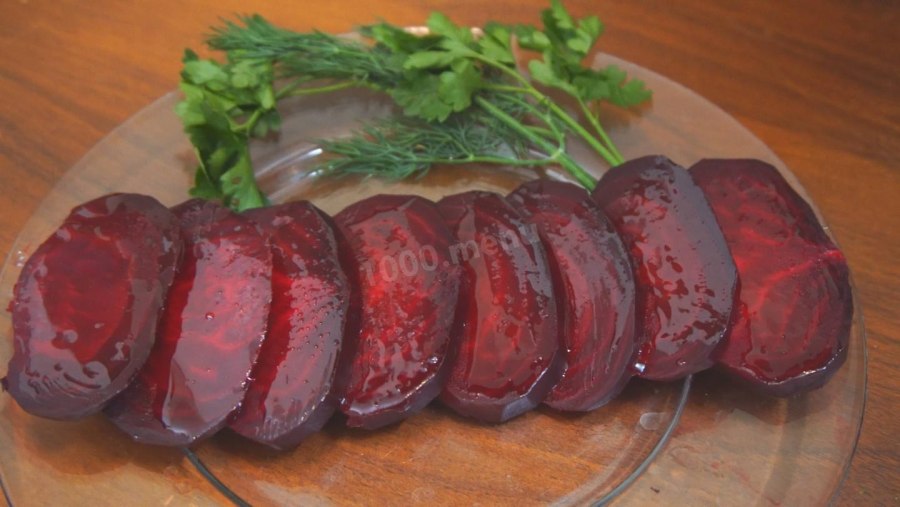 Блюда из печеной свеклы
