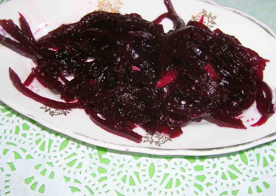 Салат из свеклы с медом
