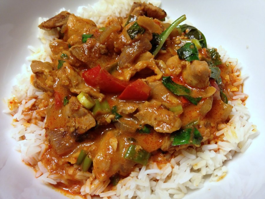 Курочка терияки с овощами