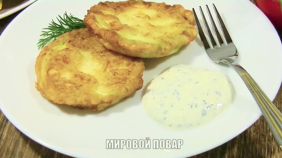 Кабачки в кляре