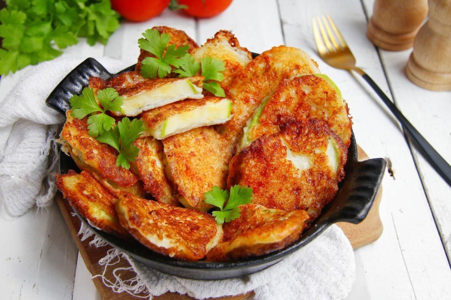 Кабачки в кляре