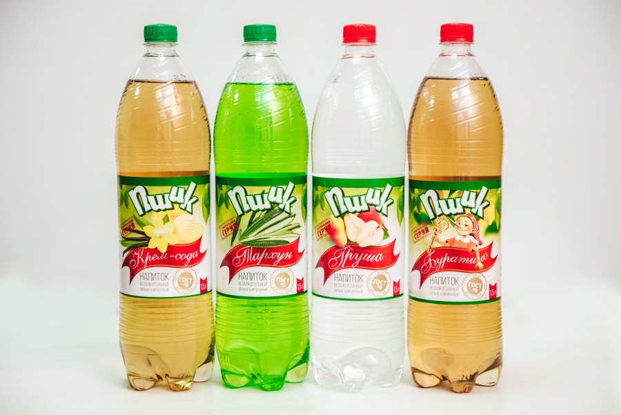 Пшик лимонад 1,5л штрих