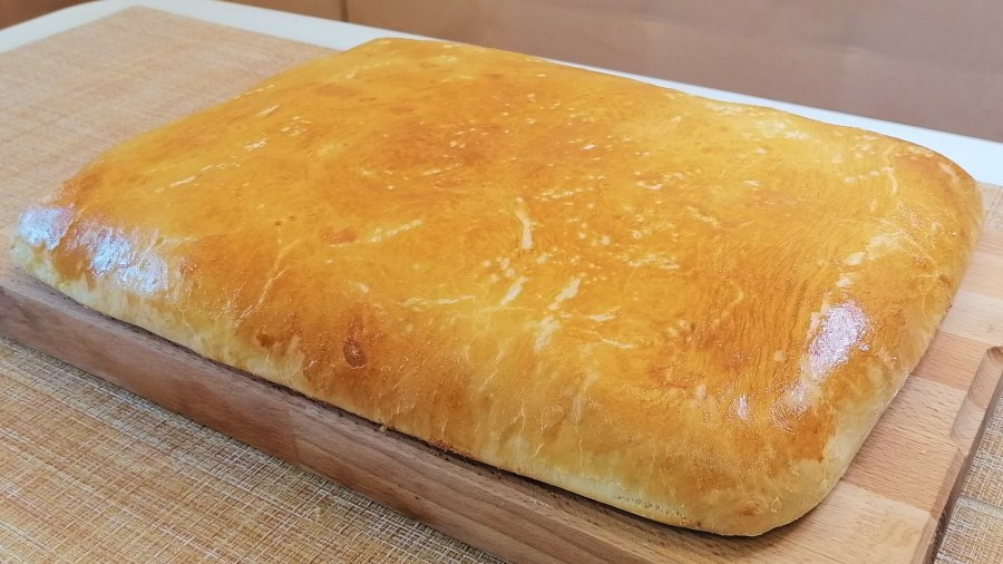 Мурманский пирог с палтусом