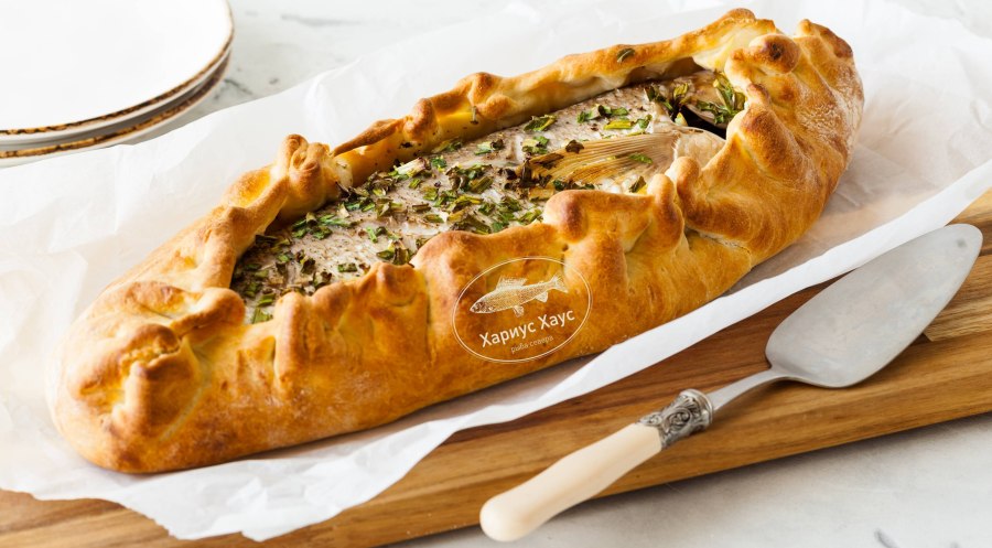 Поморские кулебяки с рыбой