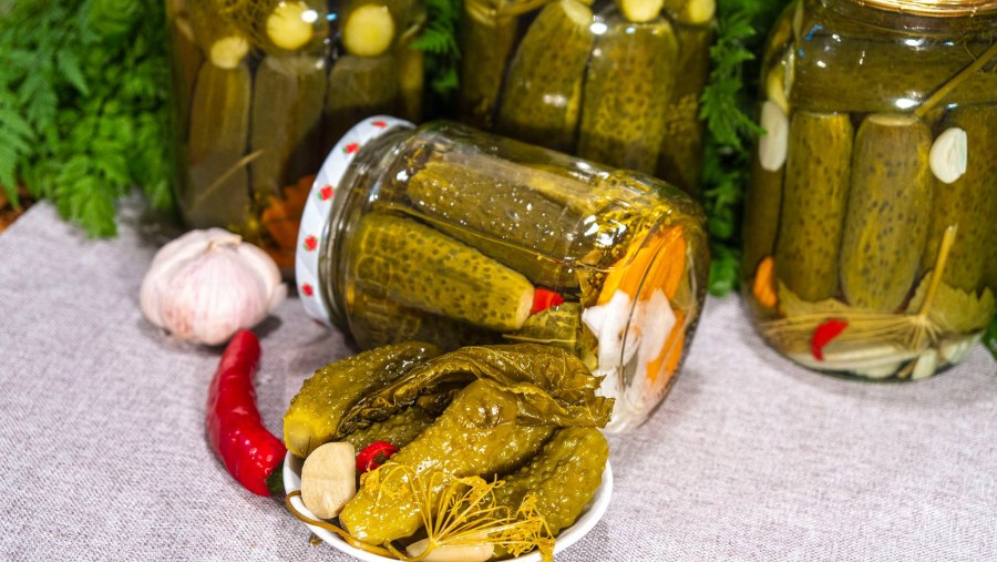 Огурец морковь
