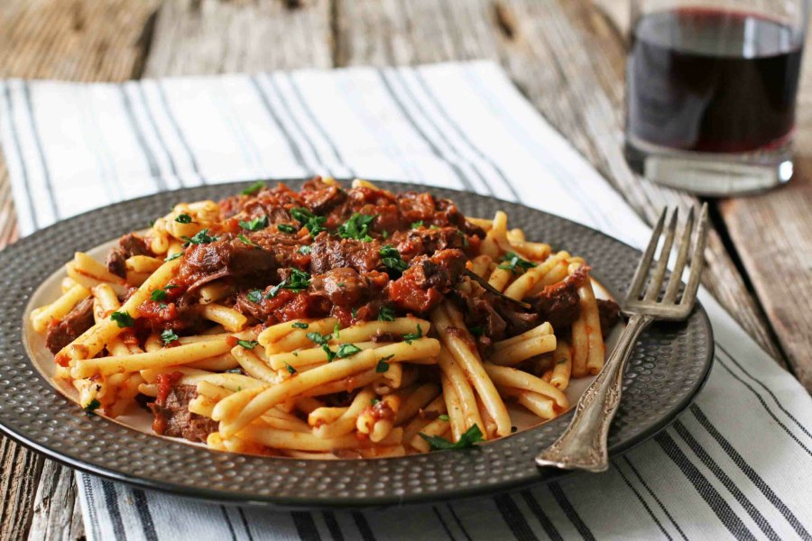 Макароны по флотски в духовке