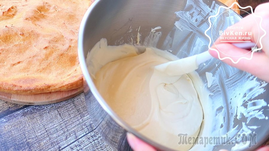 Рулет с кремом пломбир