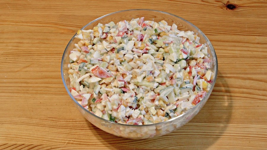 Салаты европейской кухни