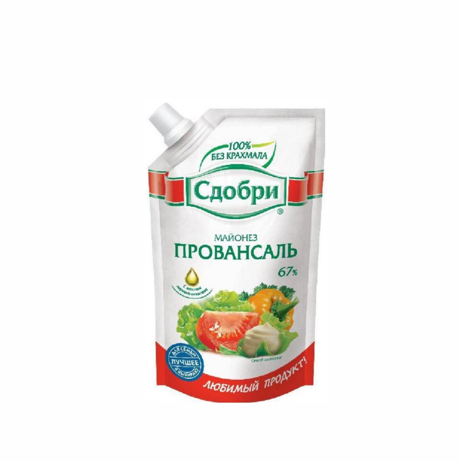 Майонез Махеевъ Провансаль с лимонным соком 67% 190г