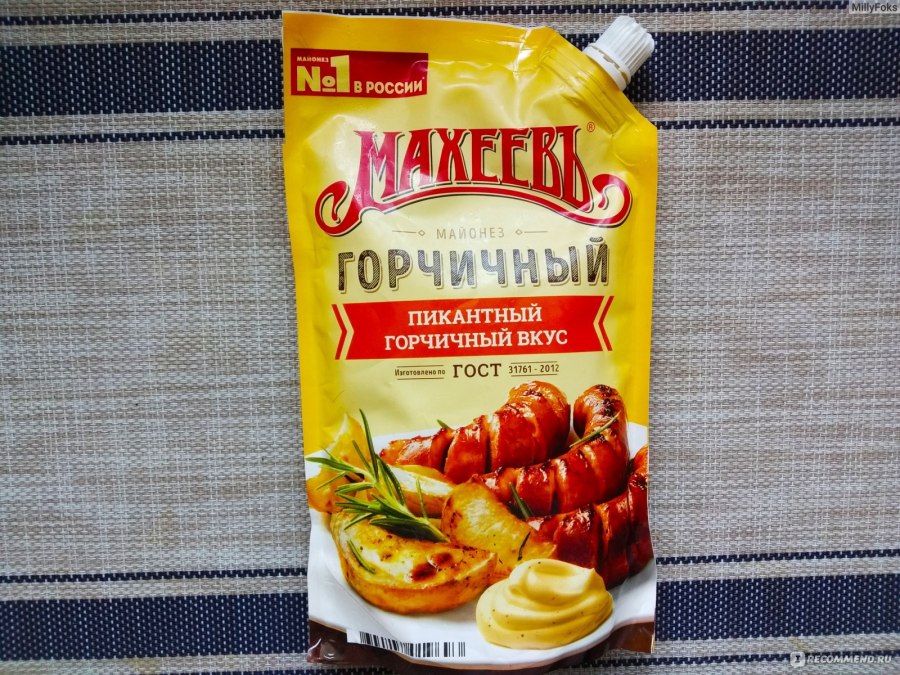 Майонез Ряба Провансаль 67 400г состав