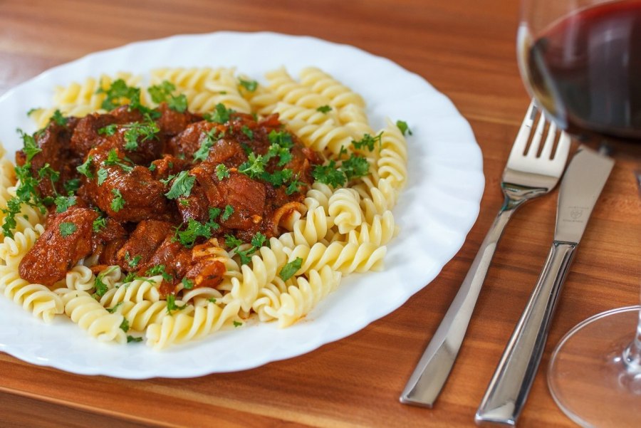 Макароны с курицей картинки