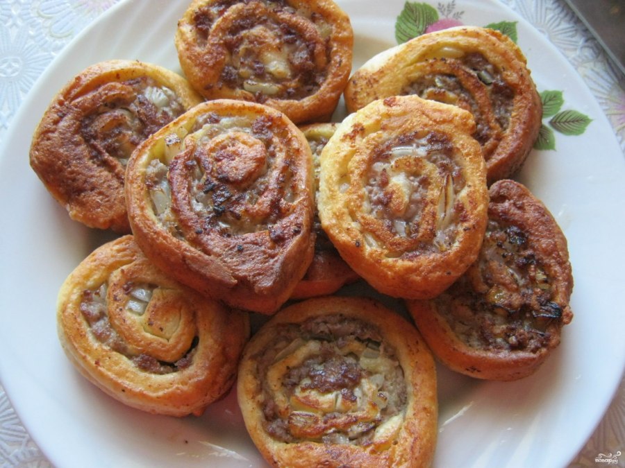 Шанежки с мясом